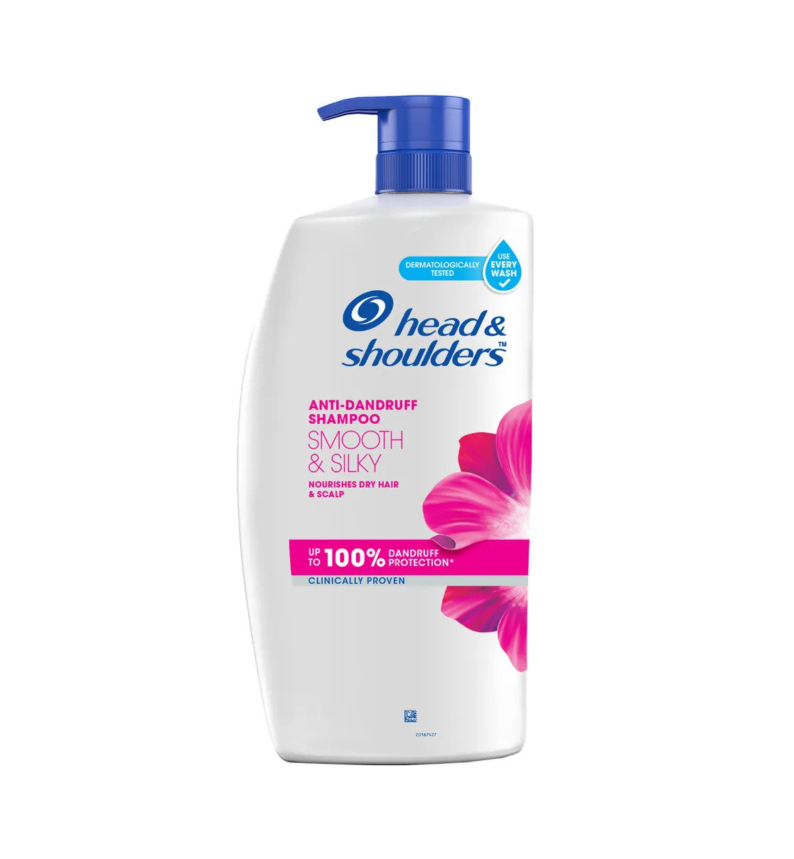 HEAD & SHOULDERS Smooth and Silky Anti-Dandruff Shampoo for All-Hair Types 