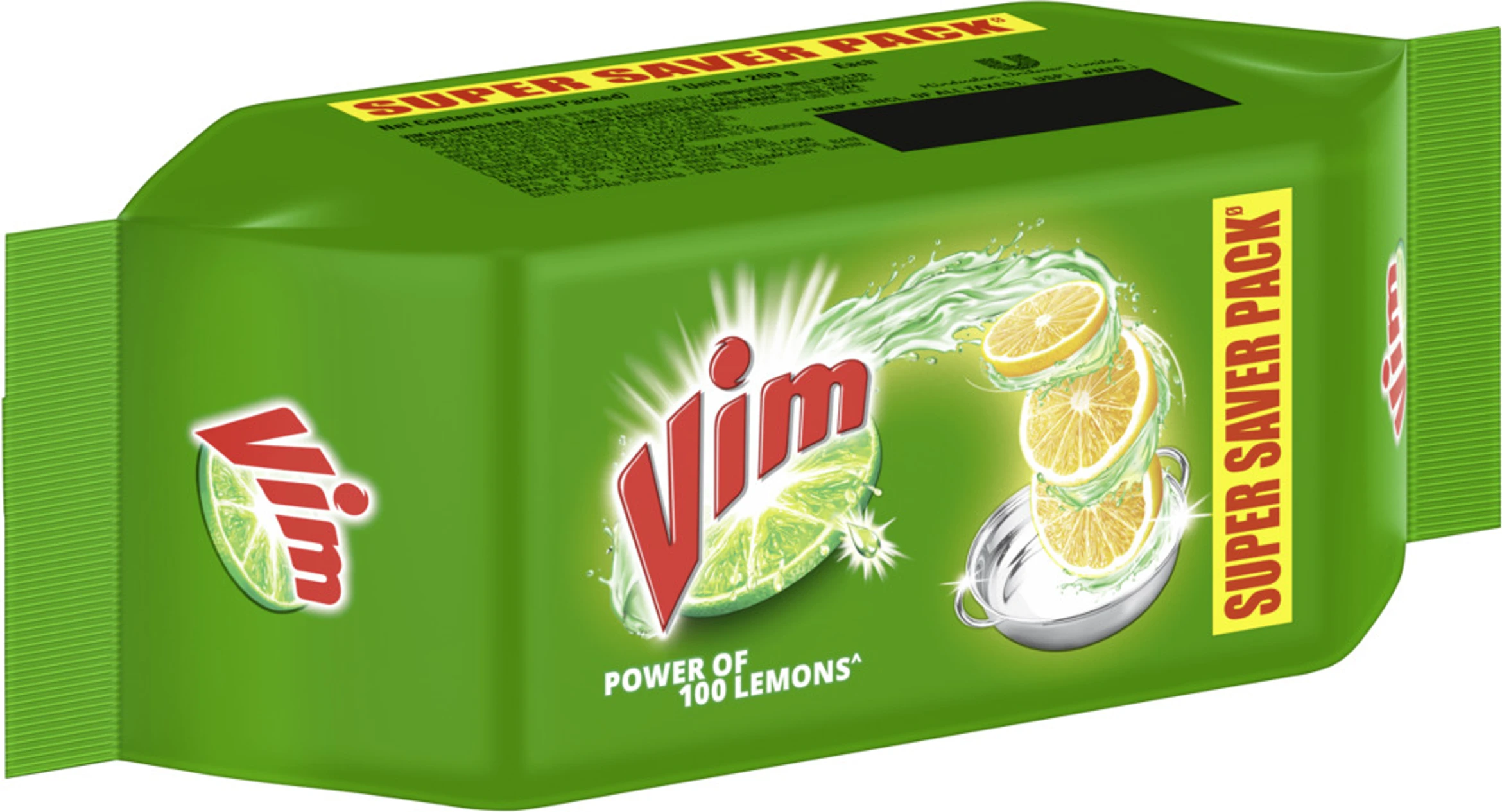 Vim Power of Lemon Dishwash Bar 