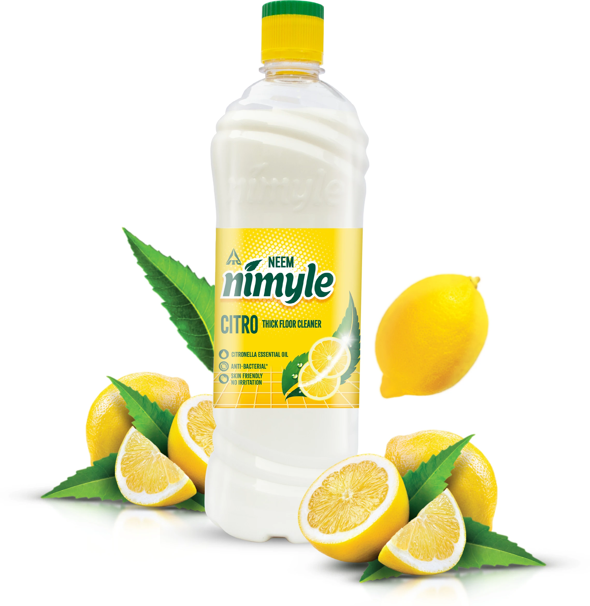 Nimyle ITC's Eco Friendly Floor Cleaner Liquid, Herbal, 99.9% Anti Bacterial Protection Herbal (2000 ml)