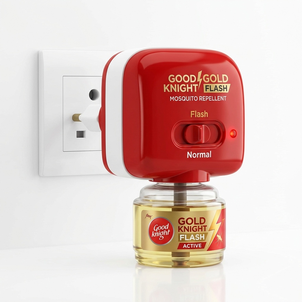 Good Knight Flash Mosquito Vaporizer Machine + Refill (Good Knight Machine with Refill)