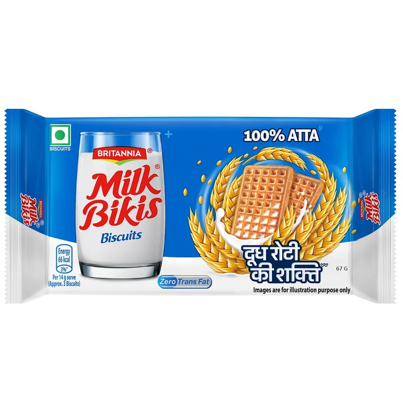 Britannia Milk Bikis Biscuits 67 g
