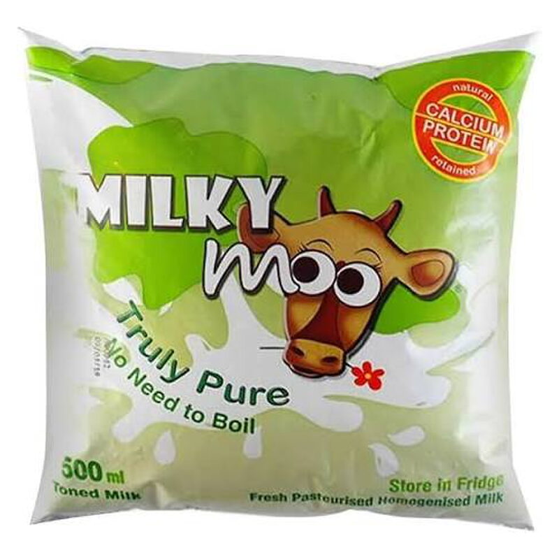 Milky Moo Packaged Milk