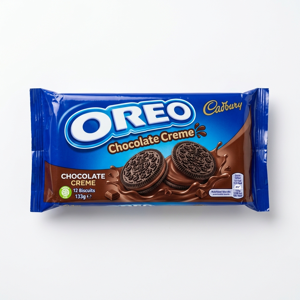 Cadbury Oreo Chocolate Crème Sandwich Biscuits