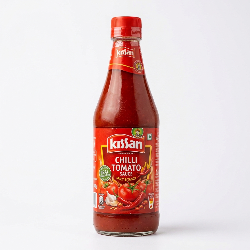 Kissan Hot Chilli Tomato Sauce