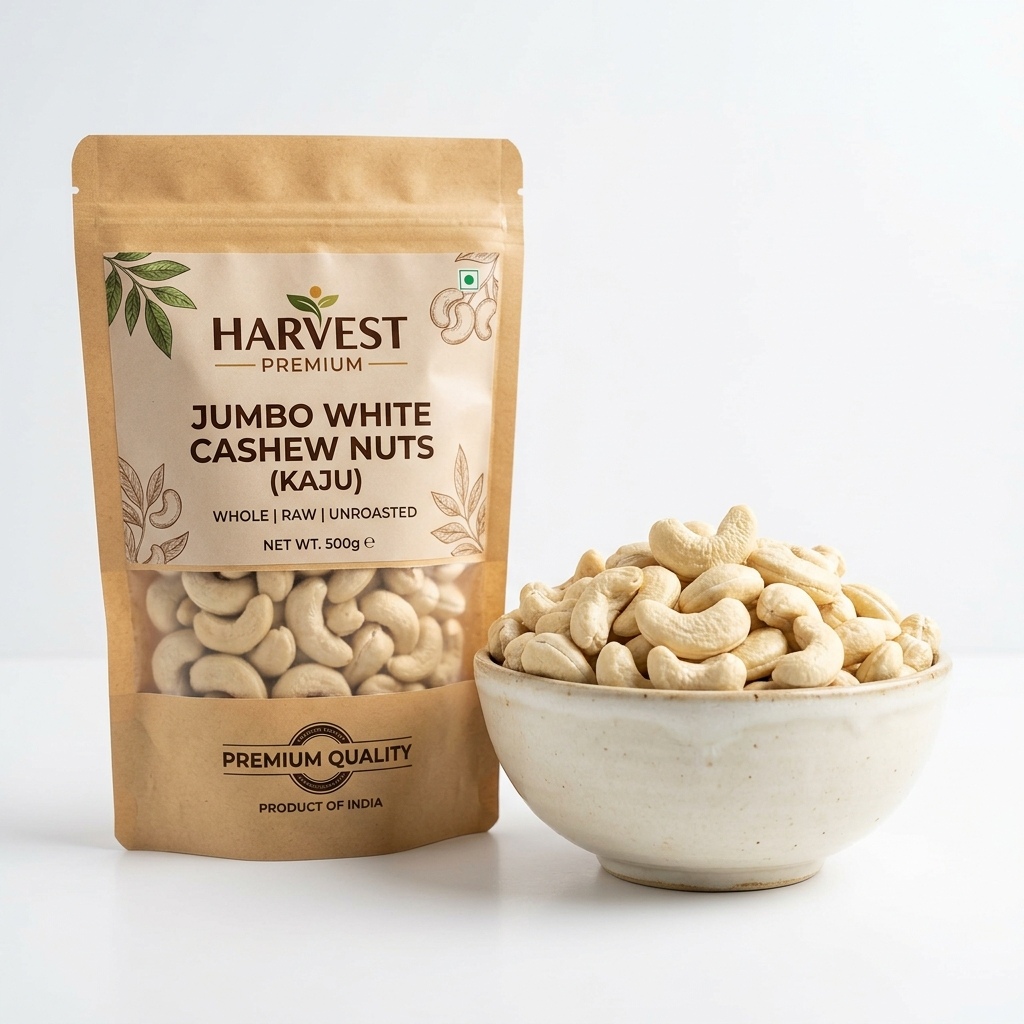 Prushti Premium Cashews (Prushti Kaju / Kaju Badam)