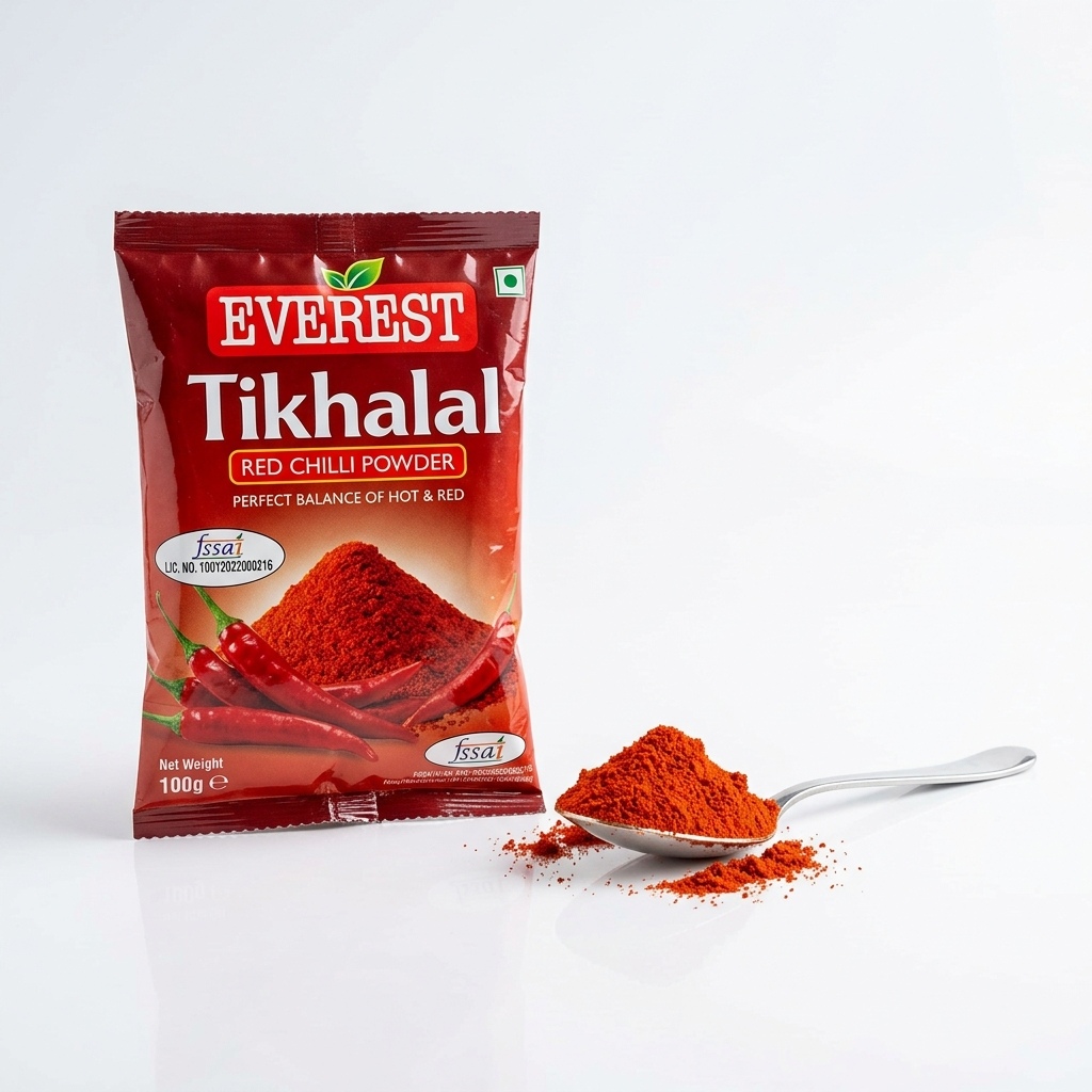 Everest Tikhalal Chilli Powder (Tikha Lal Lanka Gundi)