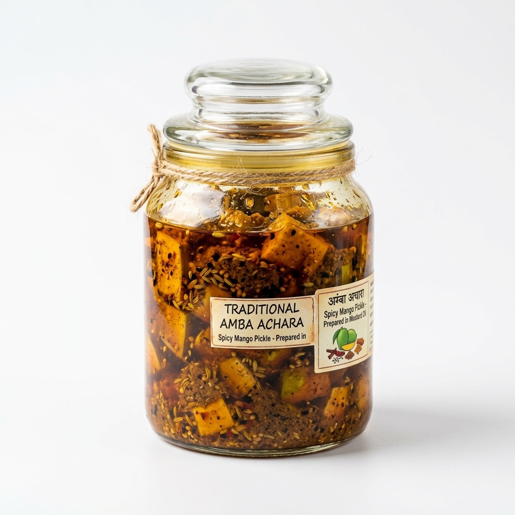 Authentic Mango Pickle (Amba Achara / Aam Achar)