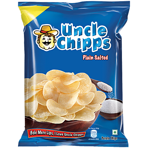 Uncle Chipps Plain Salted Potato Chips