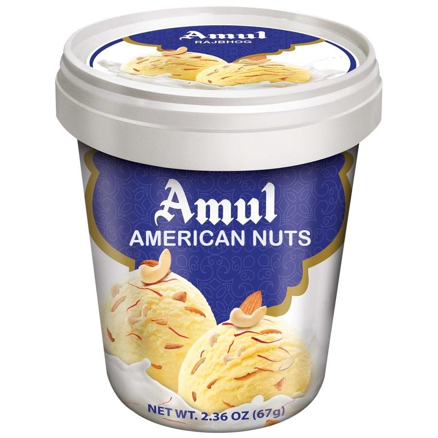 Amul American Nuts Jumbo Cup 125 ml
