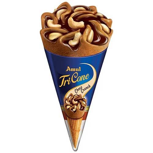 Amul Tricone Choco Crunch 120 ml
