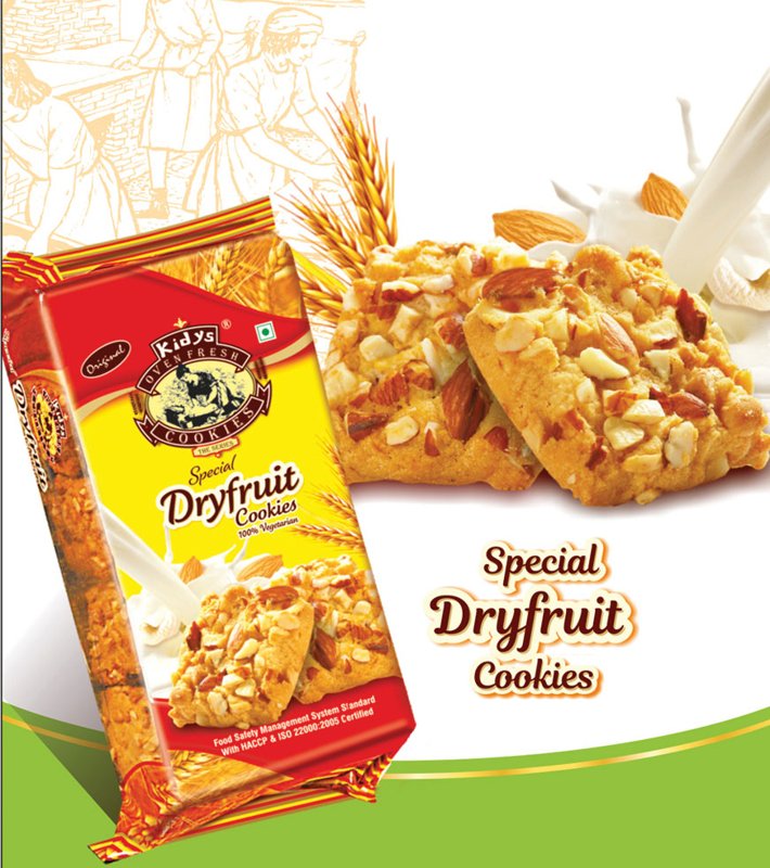 Kidys Dry Fruit Cookies