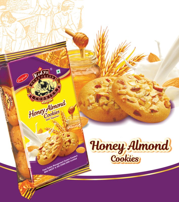 Kidys Honey Almond Cookies