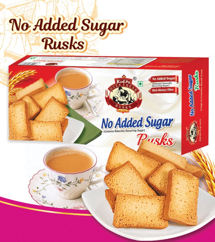 Kidys No Added Sugar Rusk