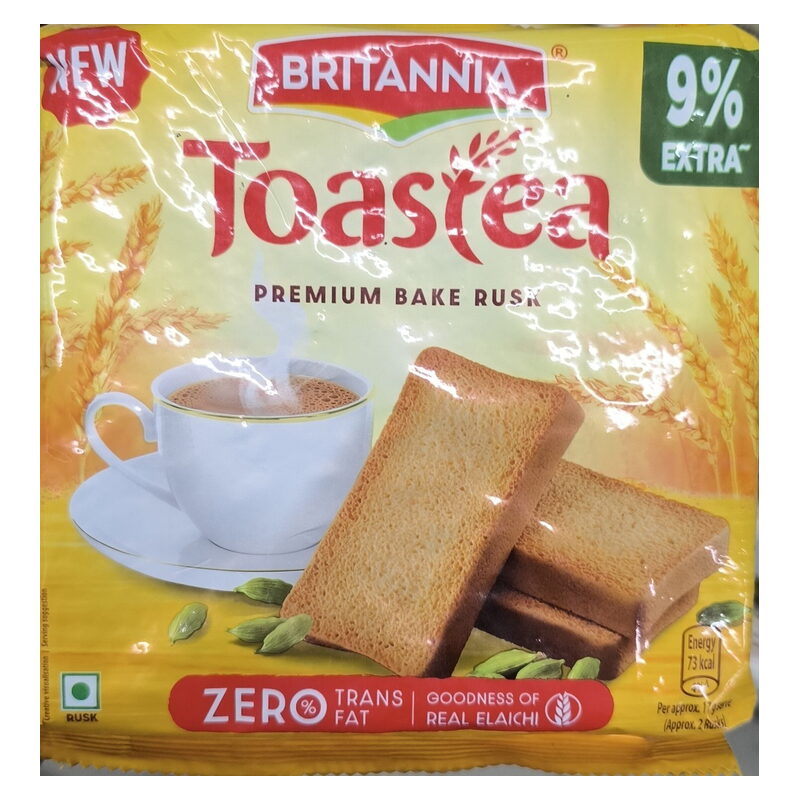 Britannia Toastea Premium Bake Rusk (Elaichi)