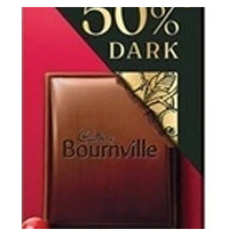 Cadbury Bournville Cranberry 50% Dark Chocolate