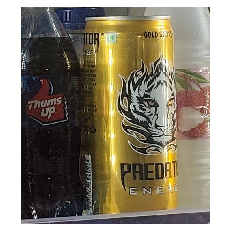 Predator Energy Drink Gold Strike (Can)