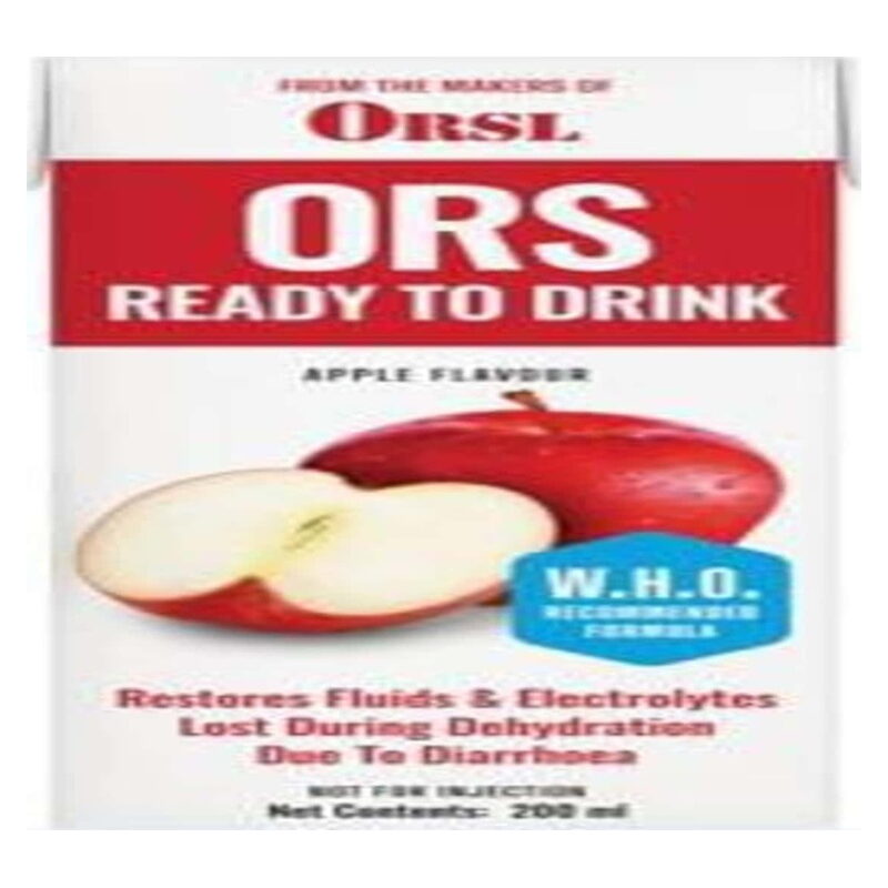 ORSL ORS Ready to Drink Apple (WHO Formula)